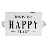 Our Happy Place Sign (2 options) - andoveco