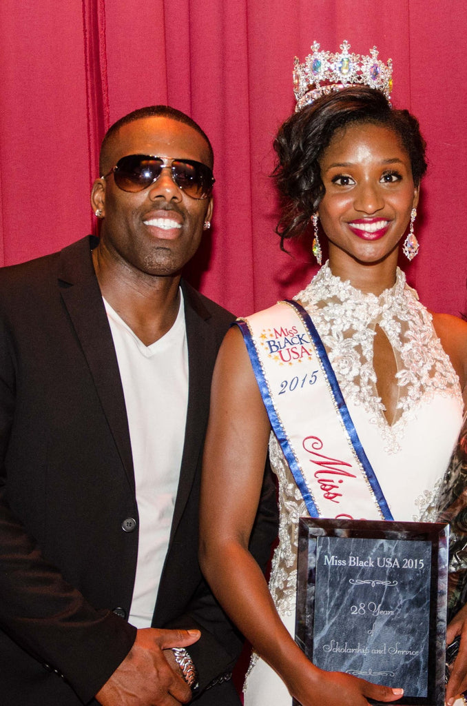 Miss Black USA 2015 pageant winner Madison Nicole Gibbs & CEO Forever K Michael
