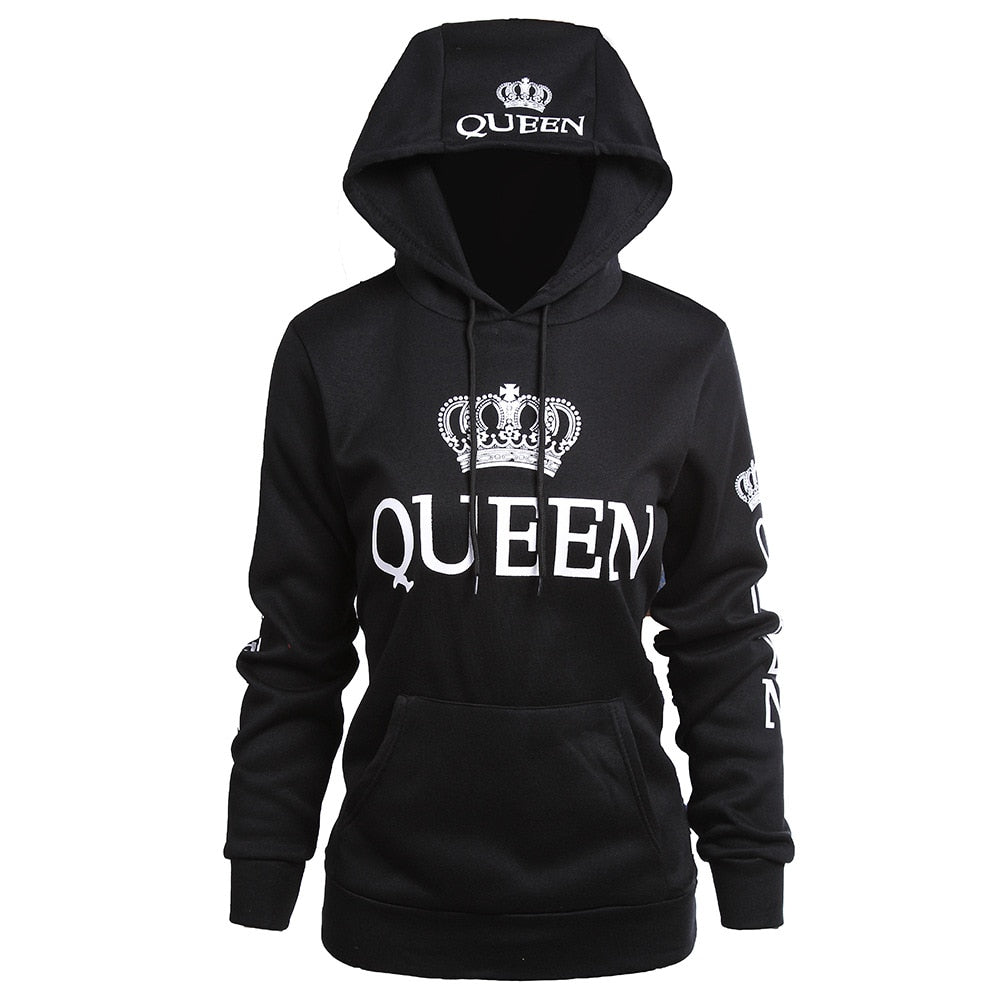 king and queen hoodie