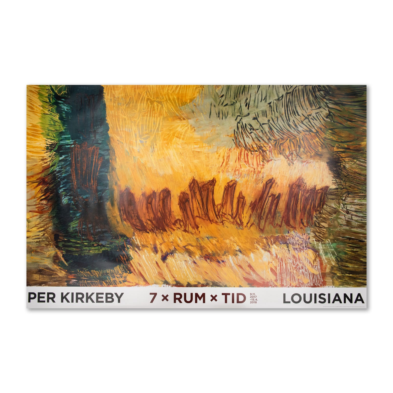 Per Kirkeby - - Louisiana plakat – Design Butik