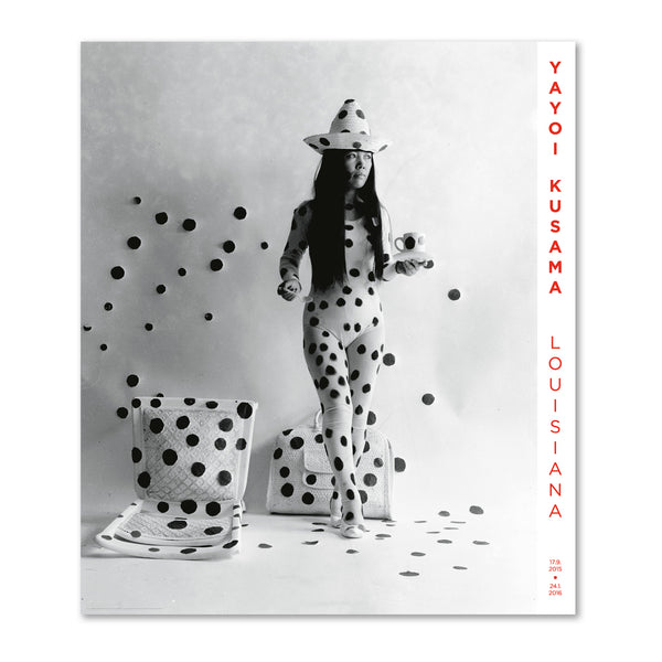 Yayoi Kusama Self-obliteration by dots - Louisiana Plakat – Louisiana Design Butik