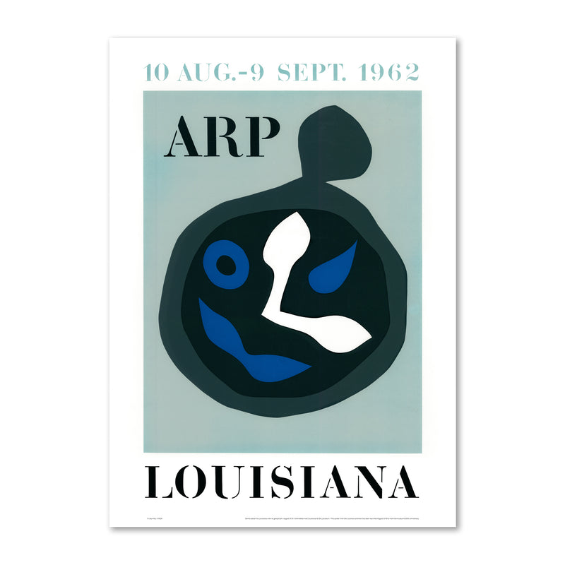 Jubilæumsplakat Jean Arp 1962 Louisiana Plakat Louisiana Design Butik 2204