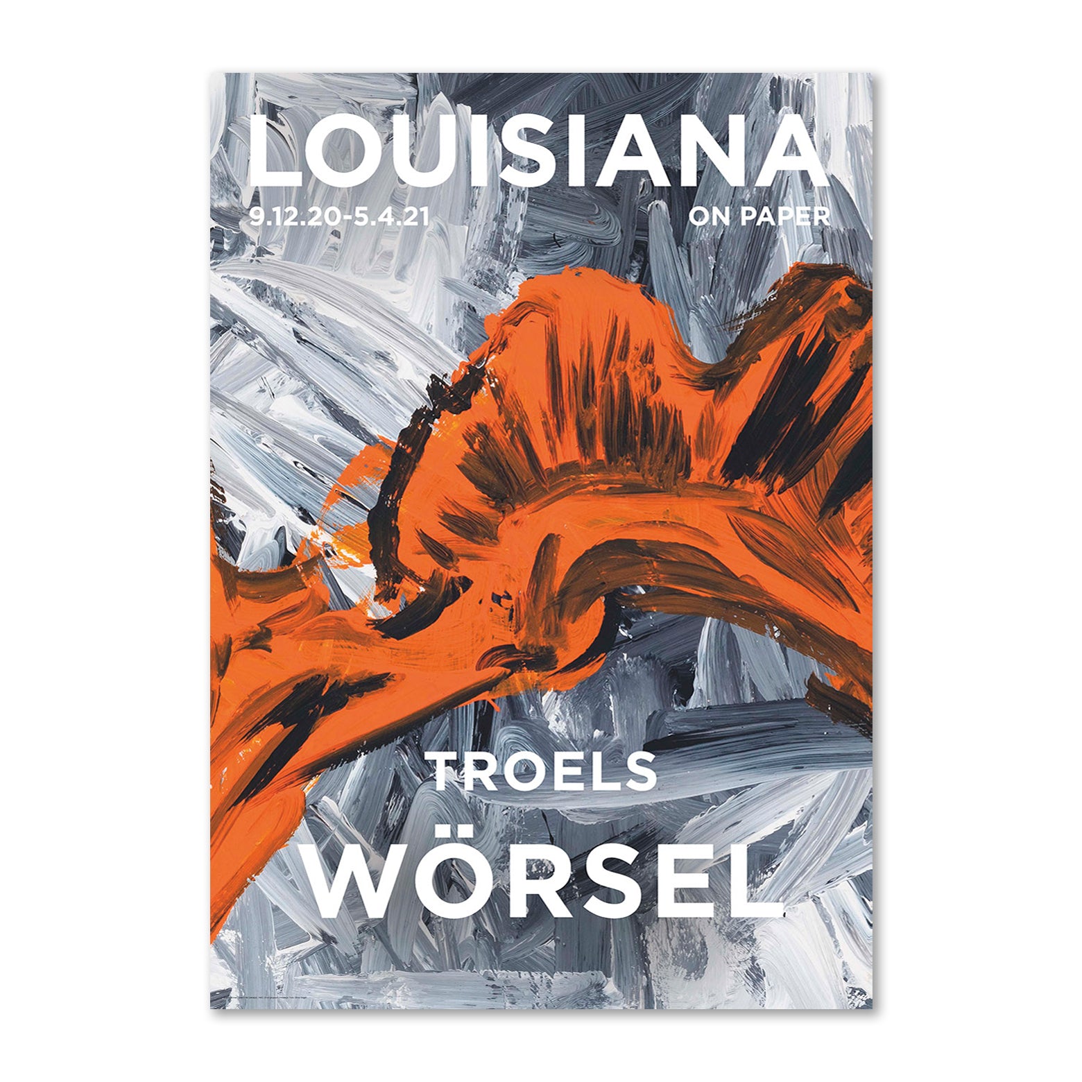 Troels Wörsel On Paper Louisiana Plakat Louisiana Design Butik 4085