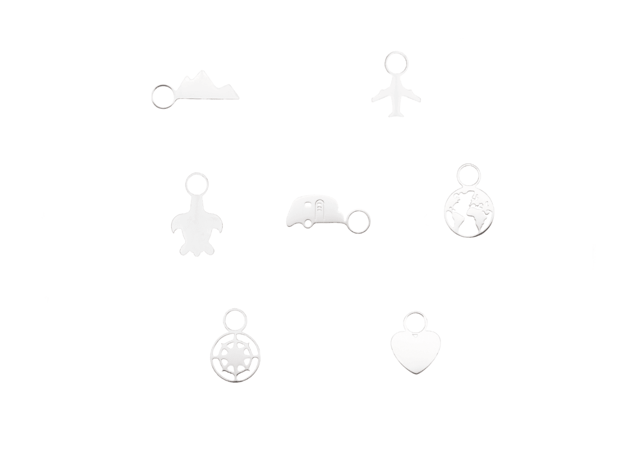 SILVER 3 x Accessoire Charm - Traveller Charms product image