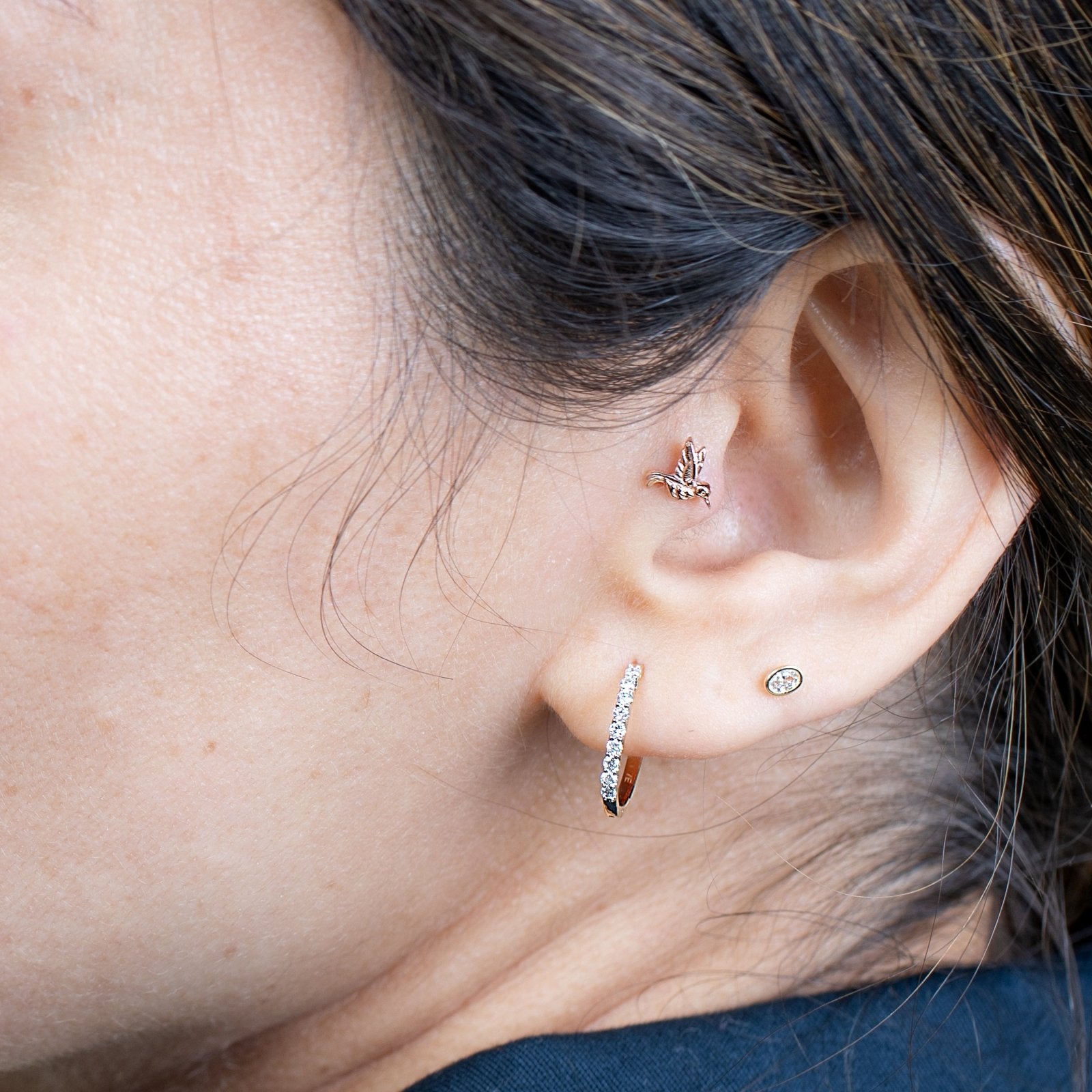 Flat Back Earrings: Earrings Suitable For Sleeping – EricaJewels