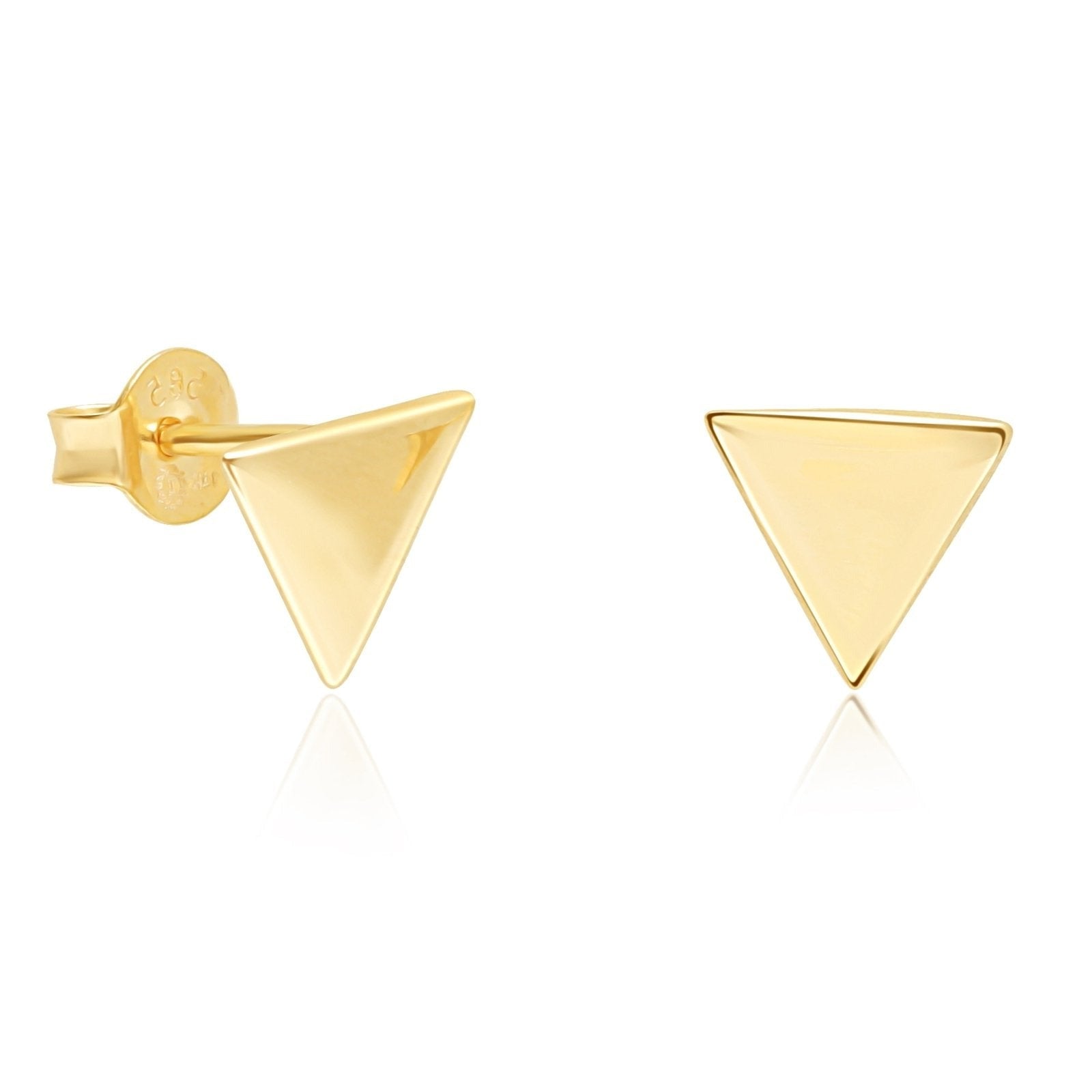 Real 14k Gold Screw Back Earrings – Karizma Jewels