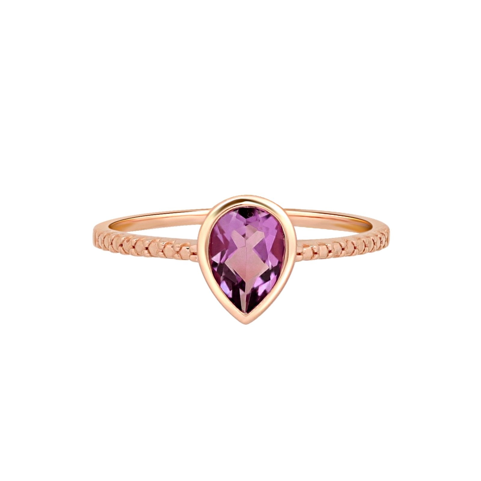 9ct Rose Gold Pink Amethyst & Diamond Halo Cluster Ring | Buy Online | Free  and Fast UK Insured Delivery