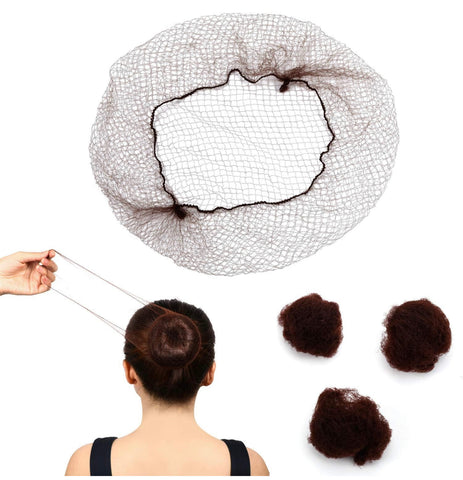 Hair nets for ballet buns