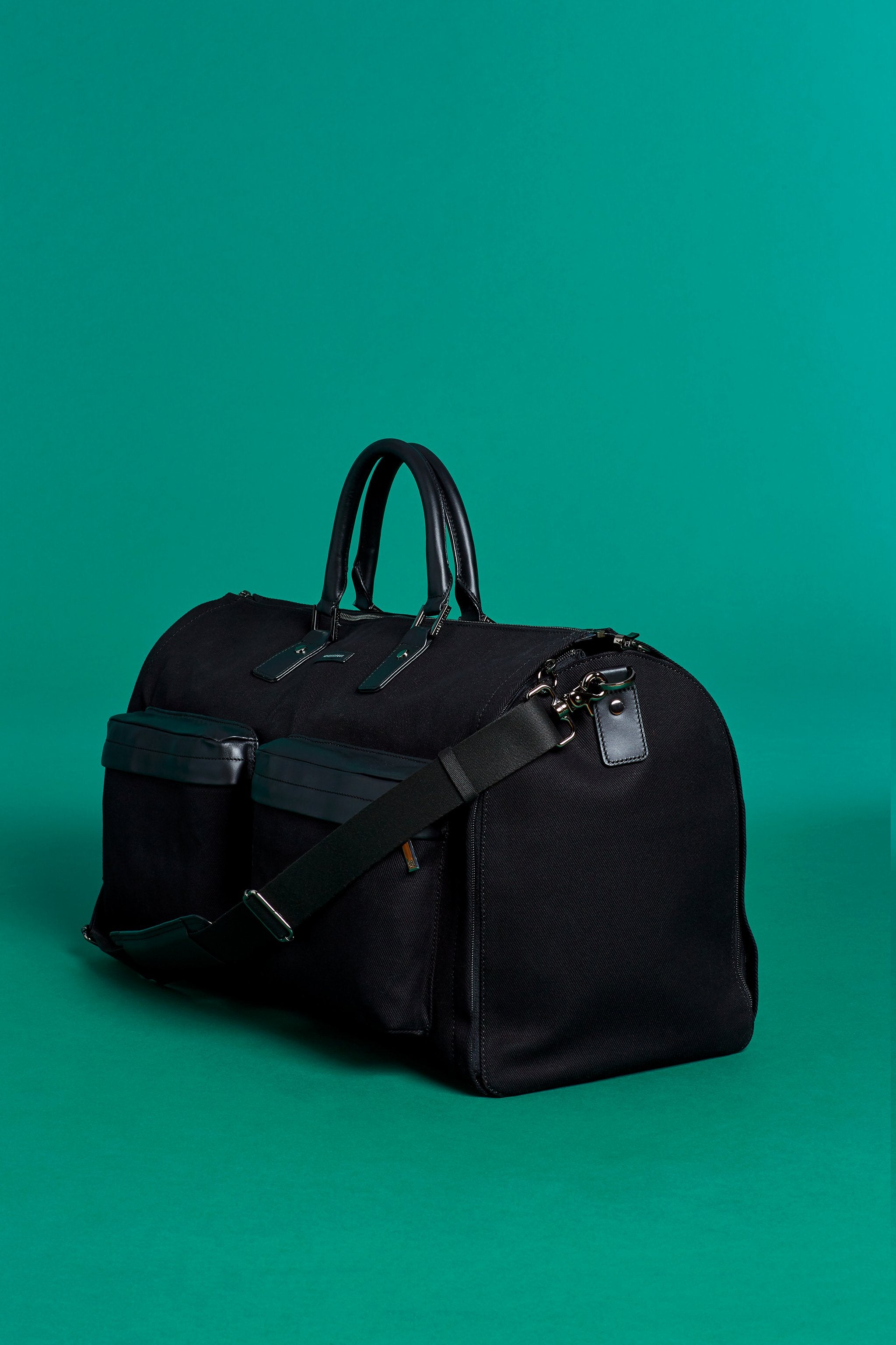 hook & albert twill garment weekender bag