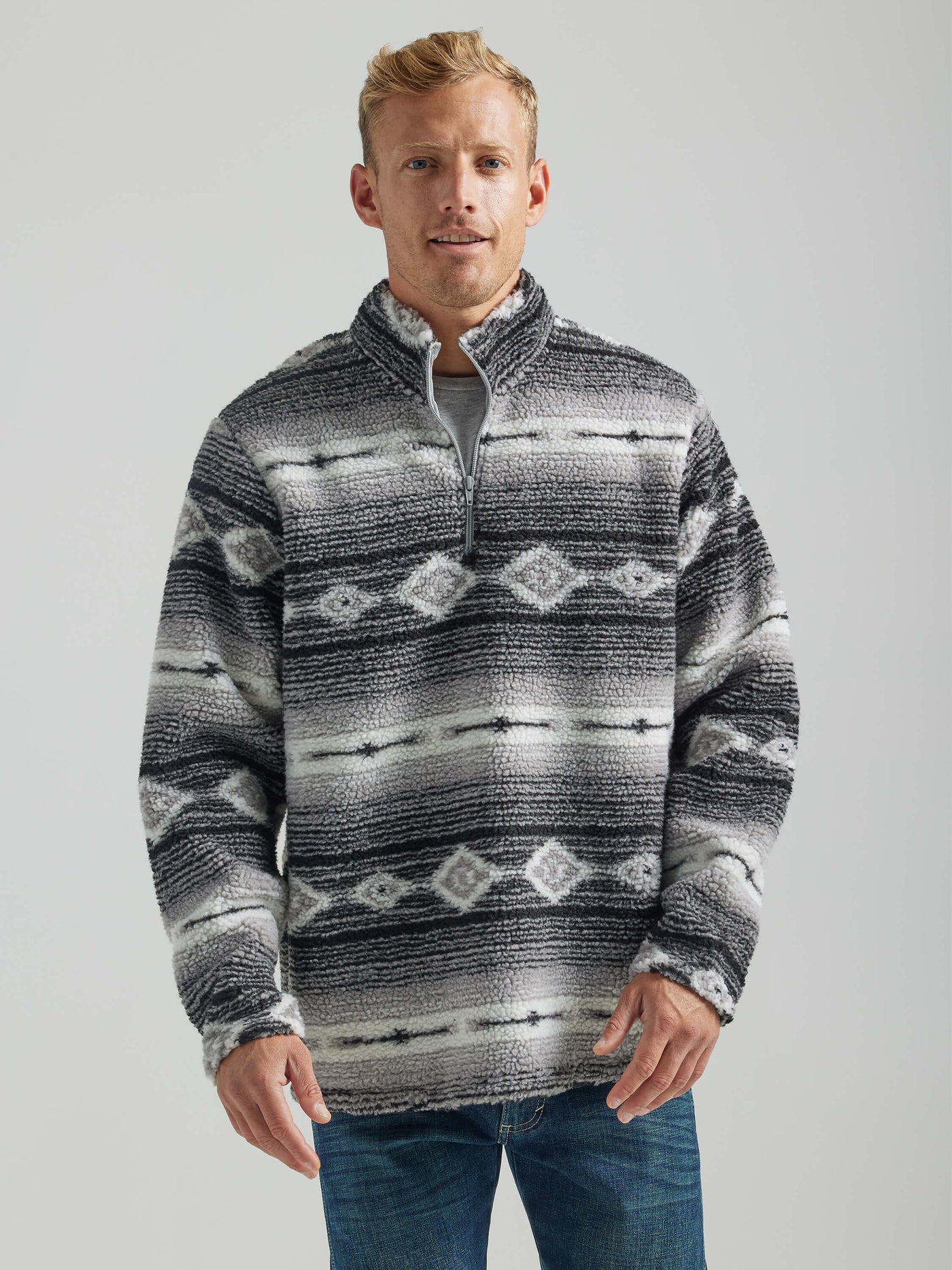 Wrangler | Sherpa 1/4 Zip Heavy Weight Pullover – Outpost Western Store