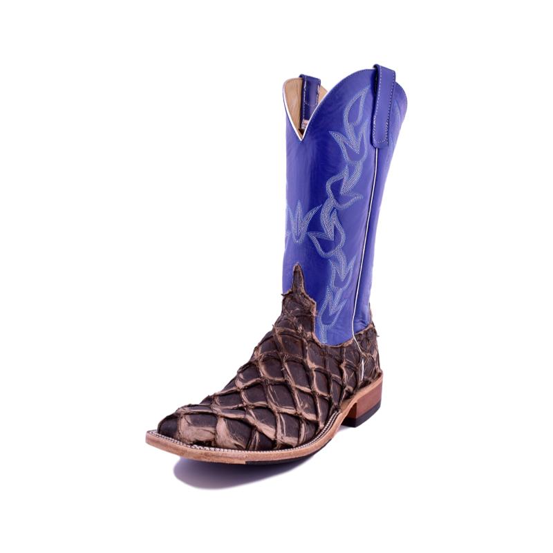Anderson Bean  Flint Marsh/Regal Blue Luster Boot – Outpost Western Store