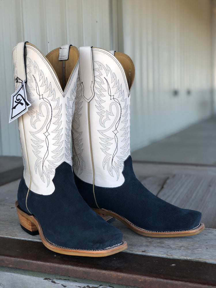 womens navy cowboy boots