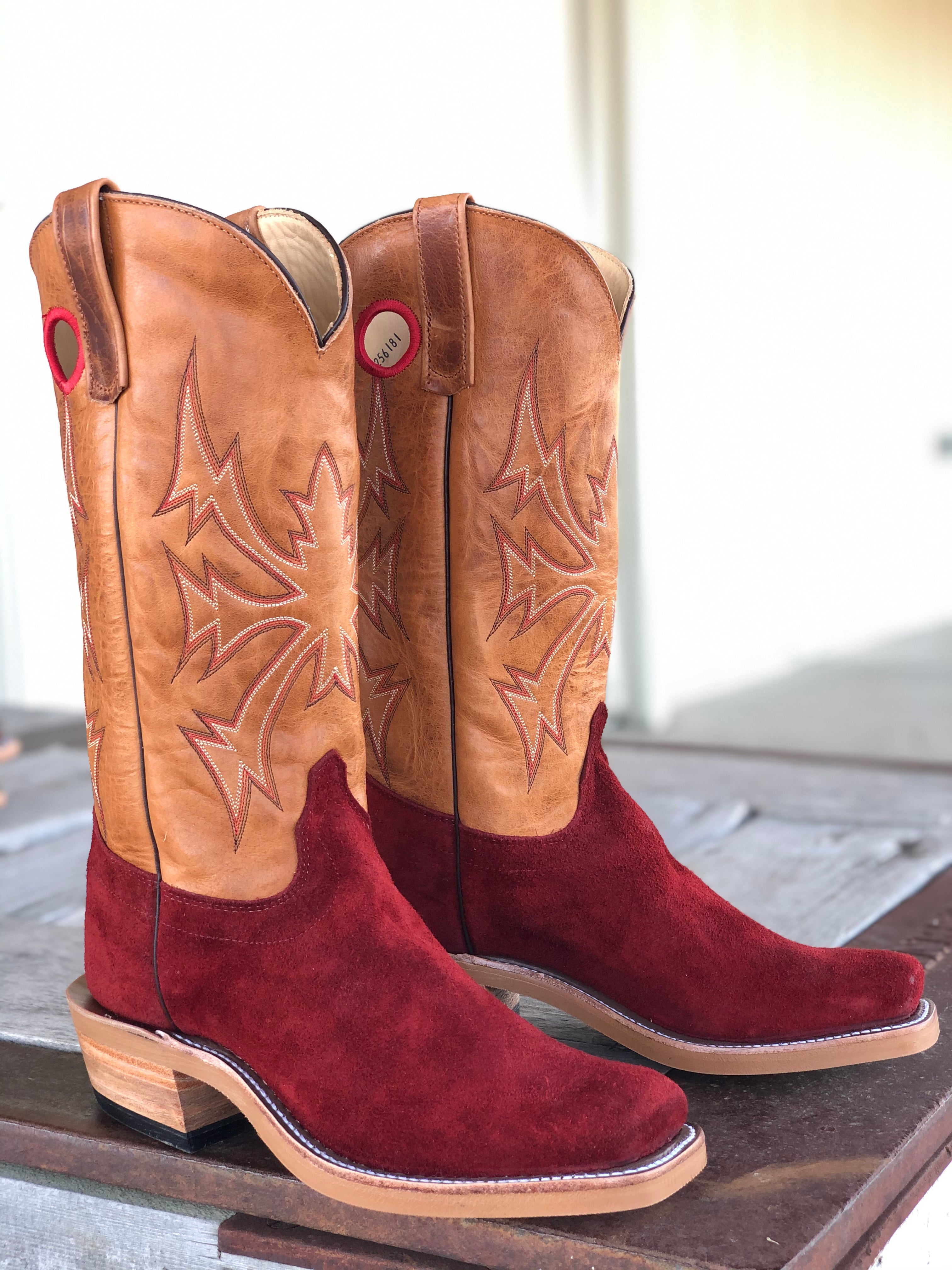 rough out cowboy boots