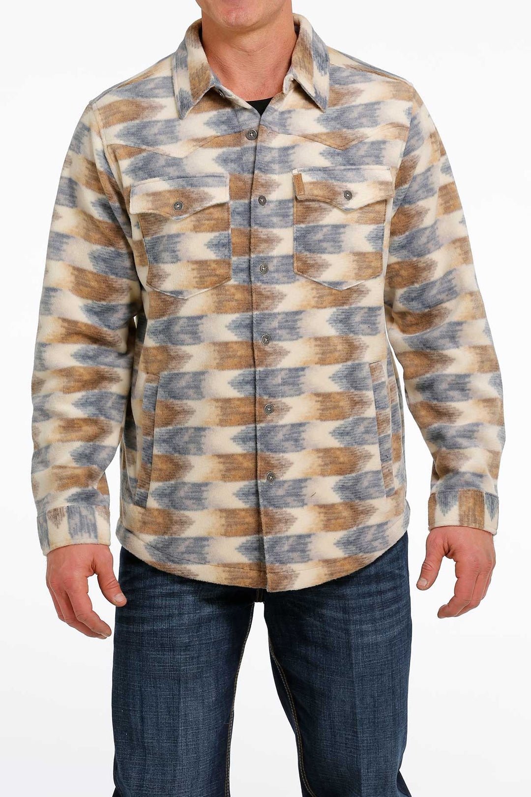 Cinch  Cream Fleece Hoodie – Outpost Western Store