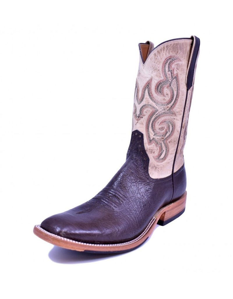 smooth quill ostrich boots