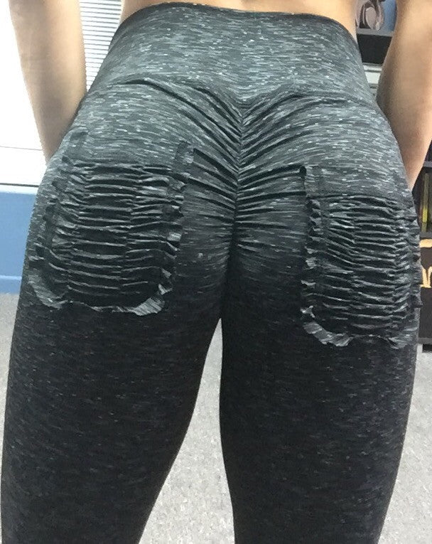 scrunch butt leggings with pockets