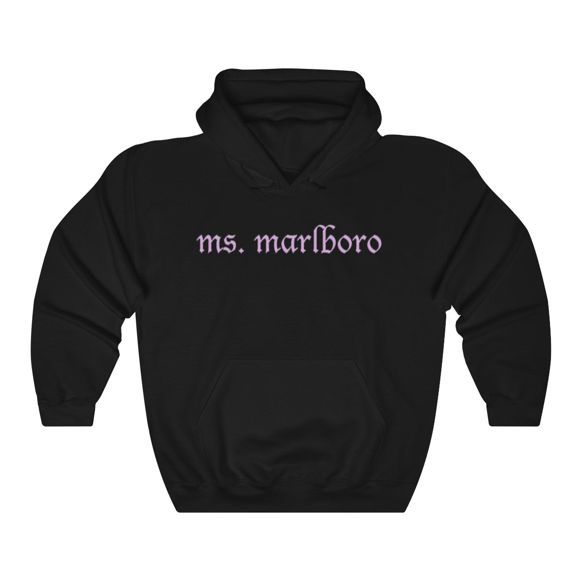 marlboro hoodie black