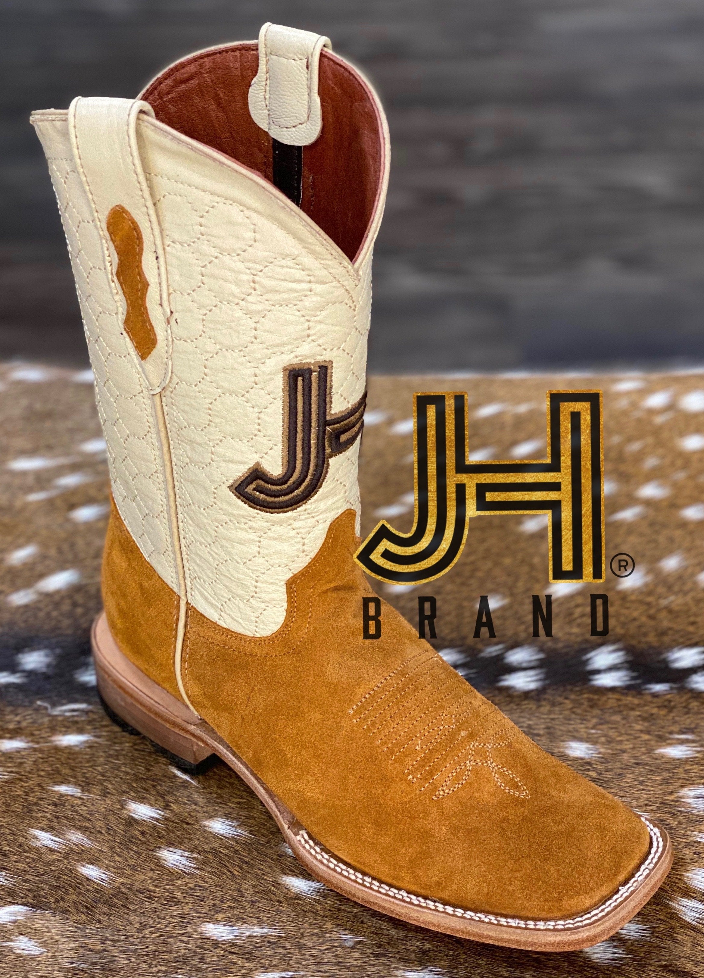 mens roughout cowboy boots