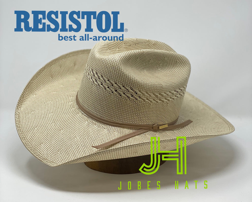 Resistol Straw 100X “Paramount” 4”1\4 brim (preshaped) | Jobes Hats