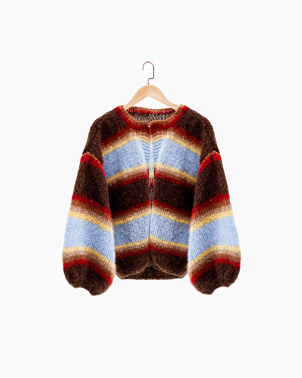 Caramello Bear Mohair Knitted Jersey