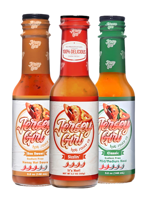 Jersey Girl All Natural Hot Sauce - Variety 4 Pack