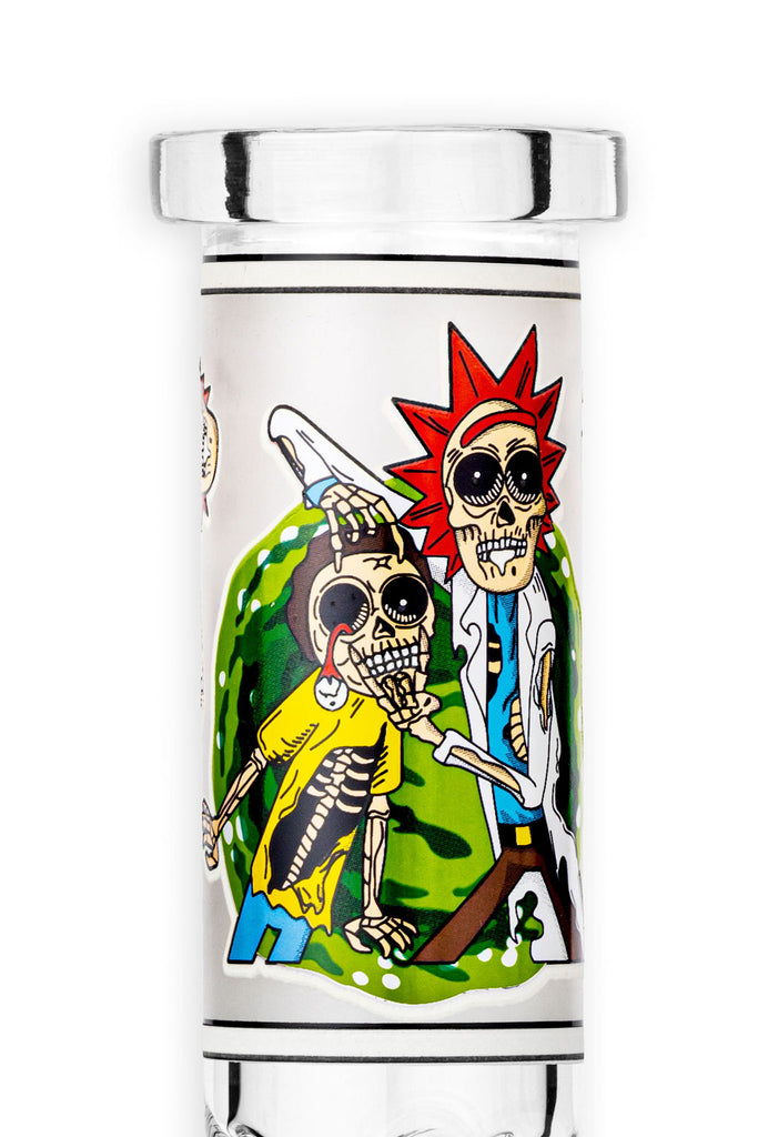 RICK & MORTY 4-Layer 40mm Grinder – Crazy Donkey Glass