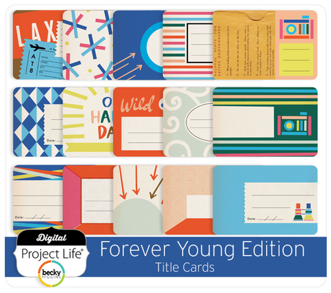 Forever Young Edition Title Cards