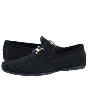 black loafers mens shoes