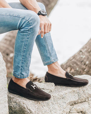 mens casual dress loafers