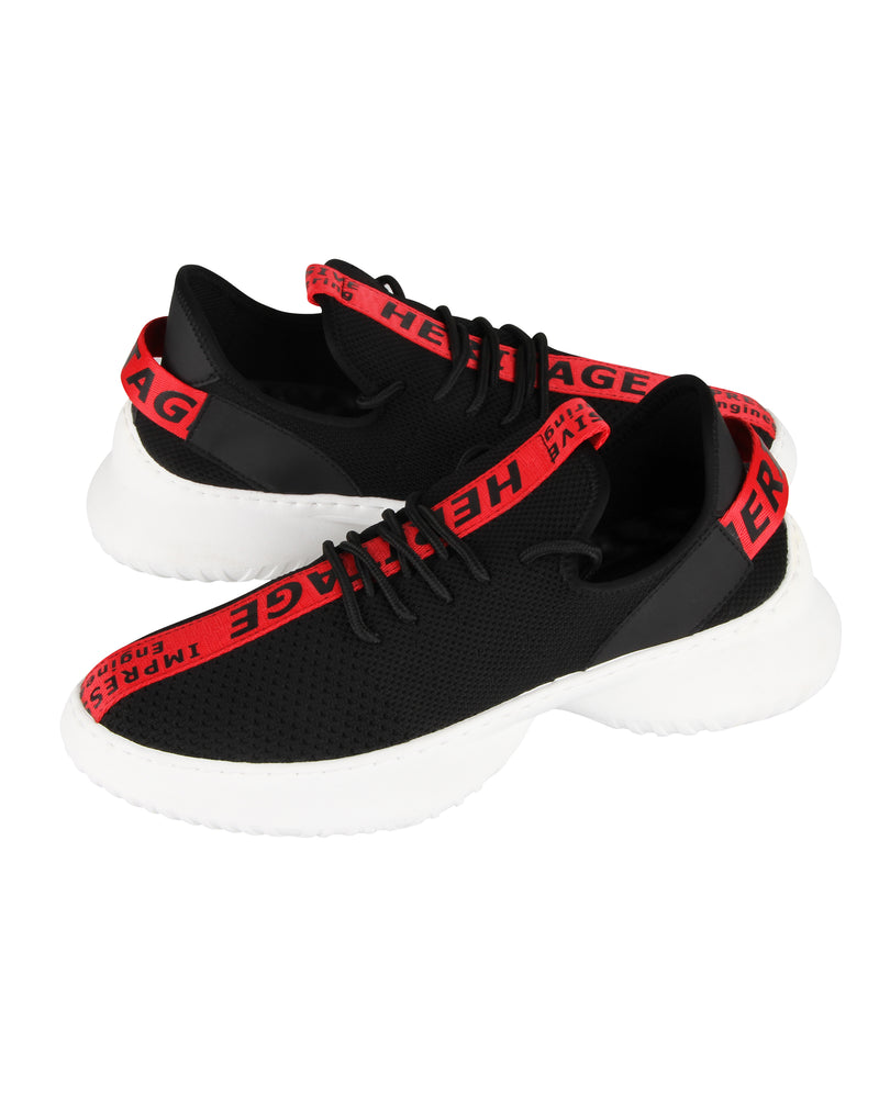 Tomaz C404 Casual Sneakers (Black Red 