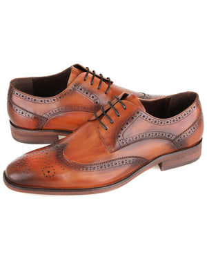 Tomaz HF009 Wingtip Derbies (Brown) – TOMAZ