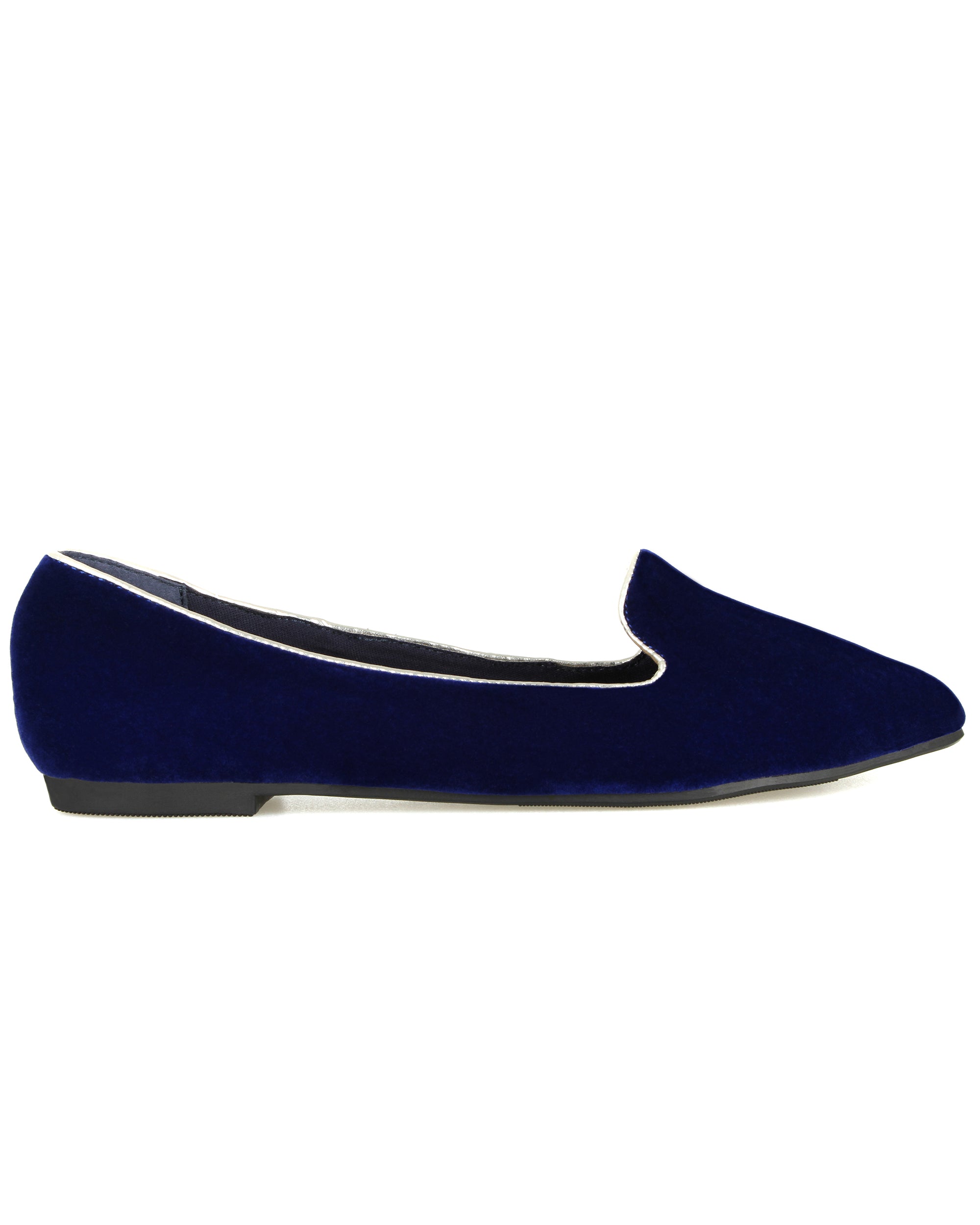 ladies navy flats