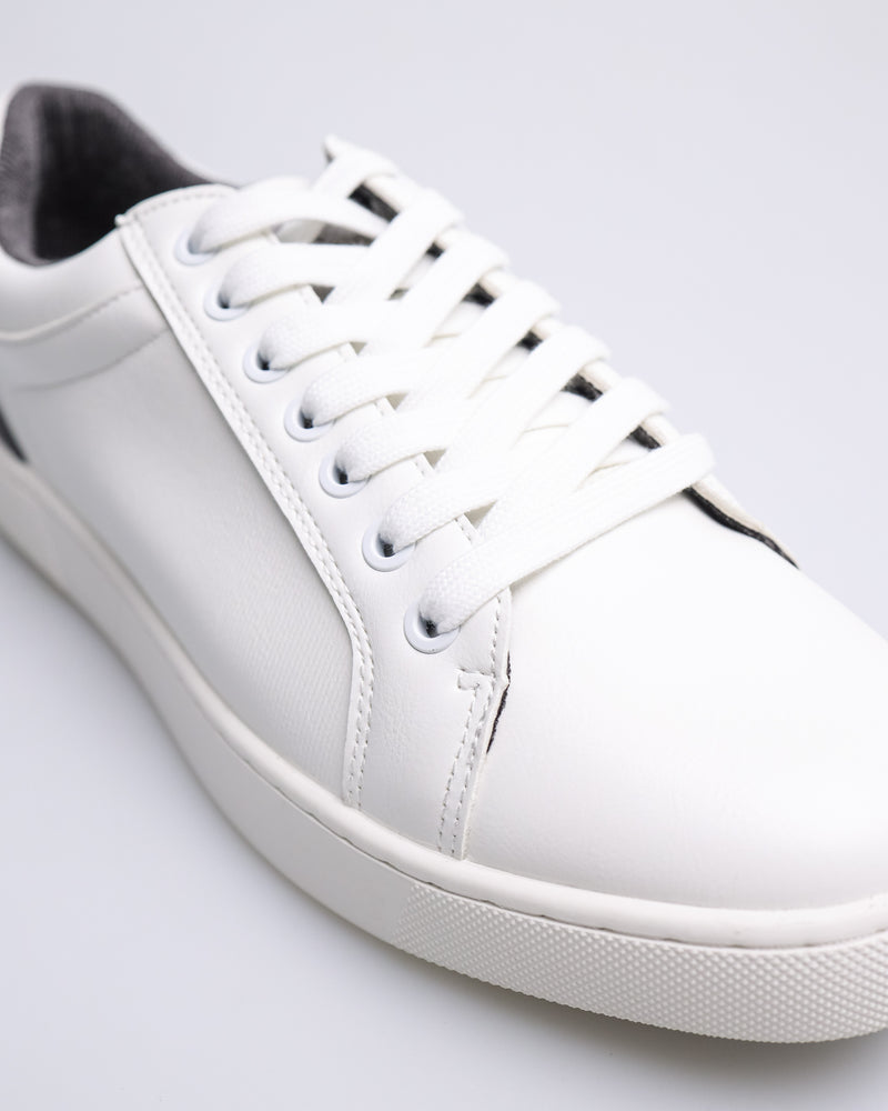 Tomaz C553 Men's Court Sneakers (White/Grey) – TOMAZ
