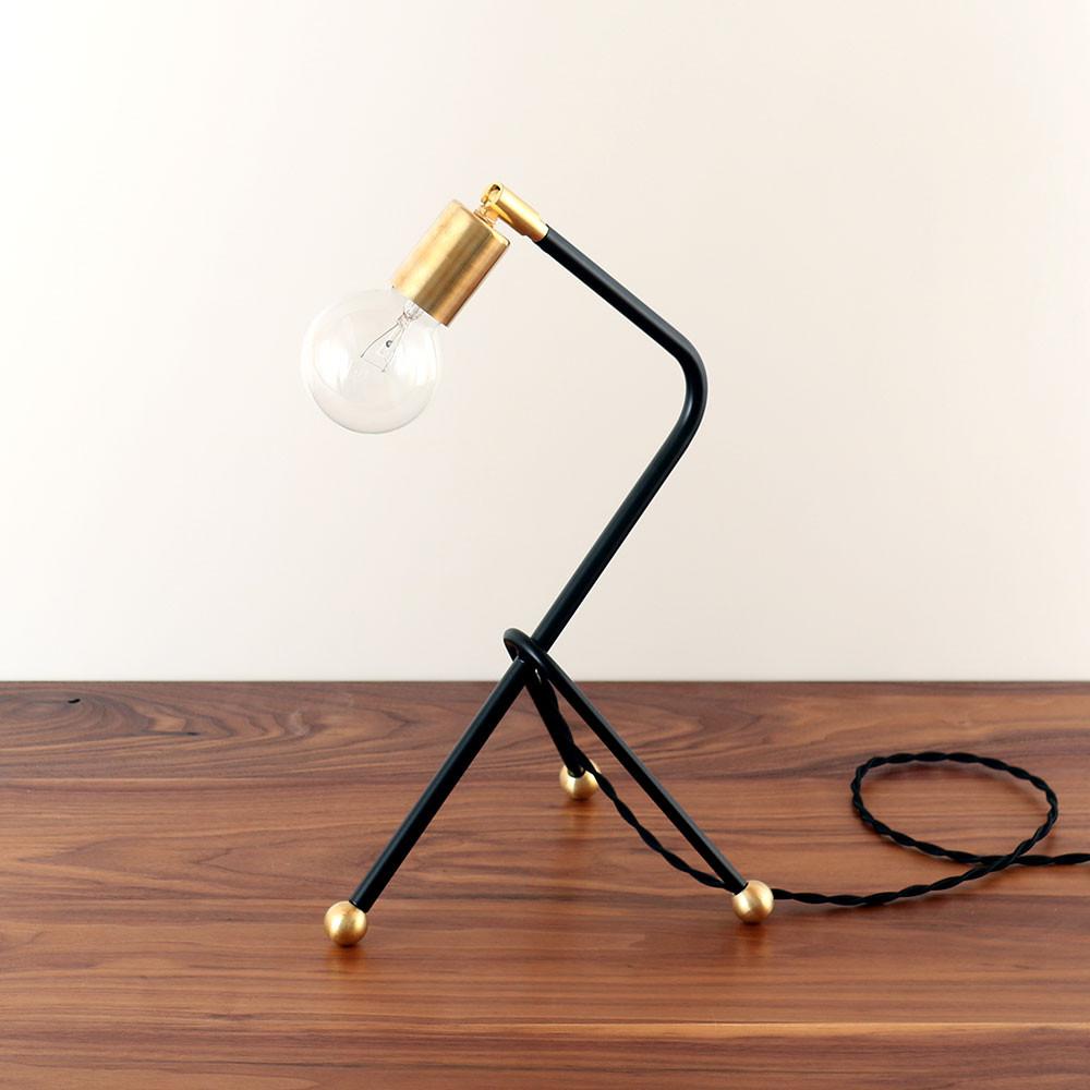 space age lamp tripod