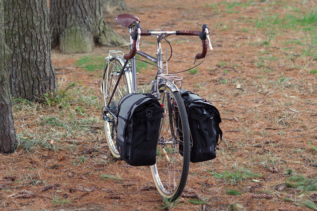 retro bike panniers