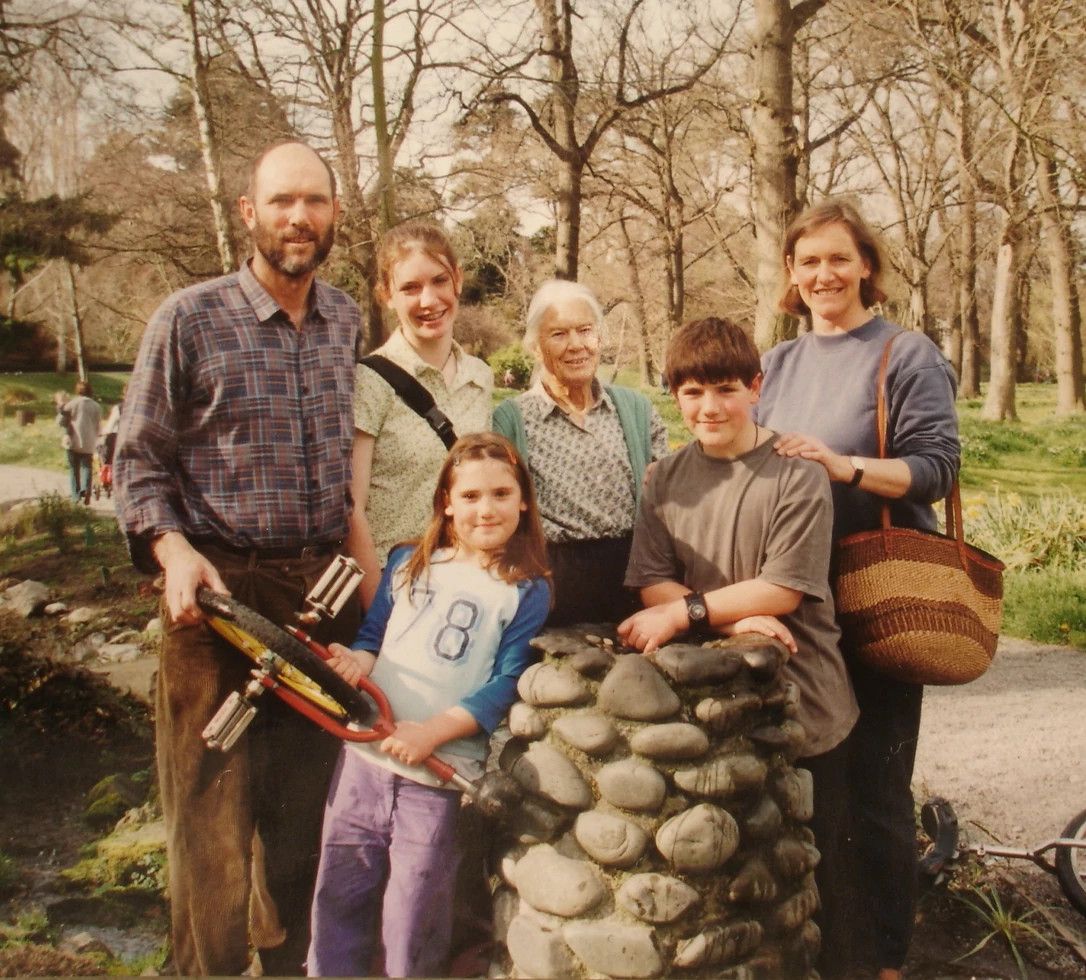 Dr Keith Alexander with his family