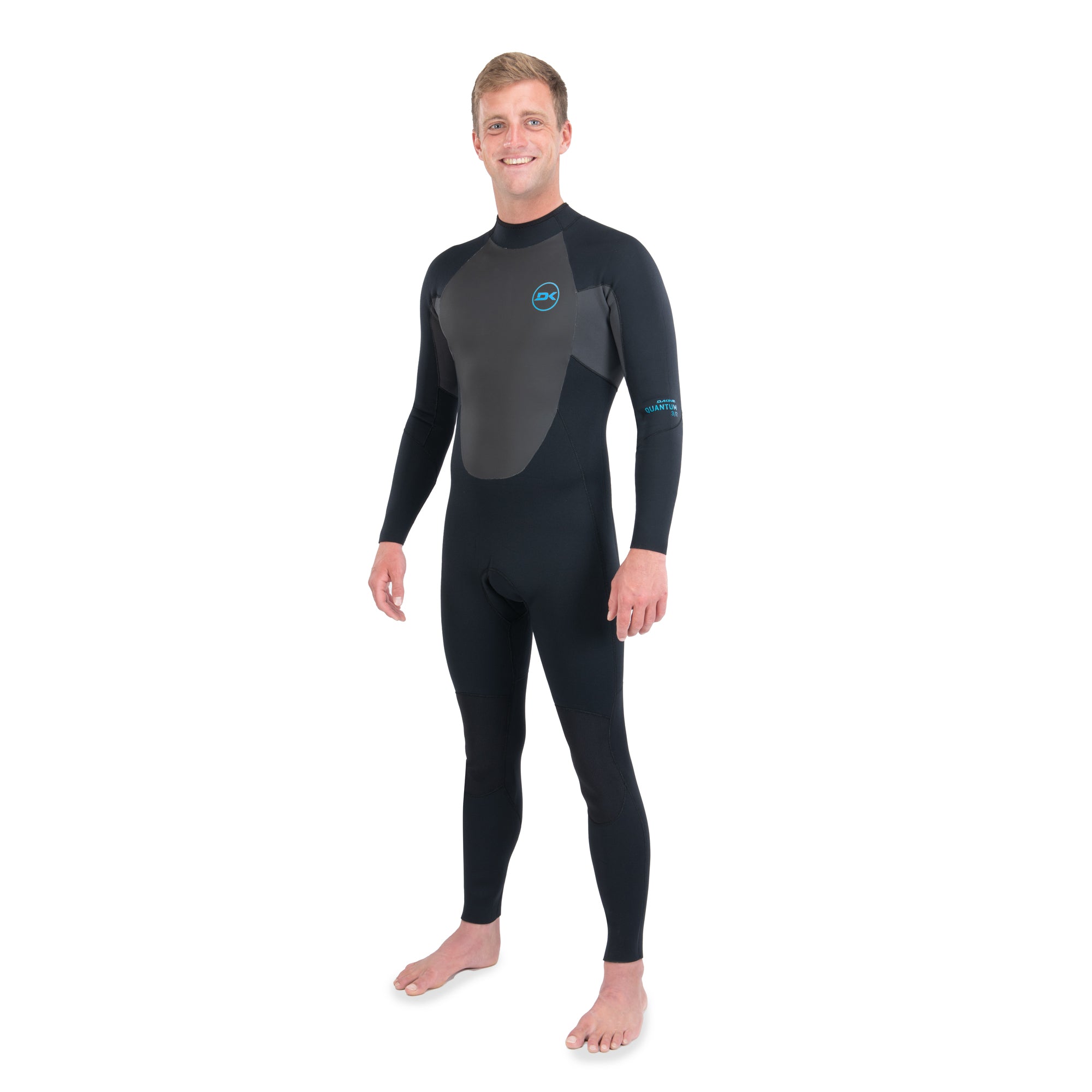 Quantum Back Zip Full Wetsuit 3/2mm GBS - Men's – Dakine