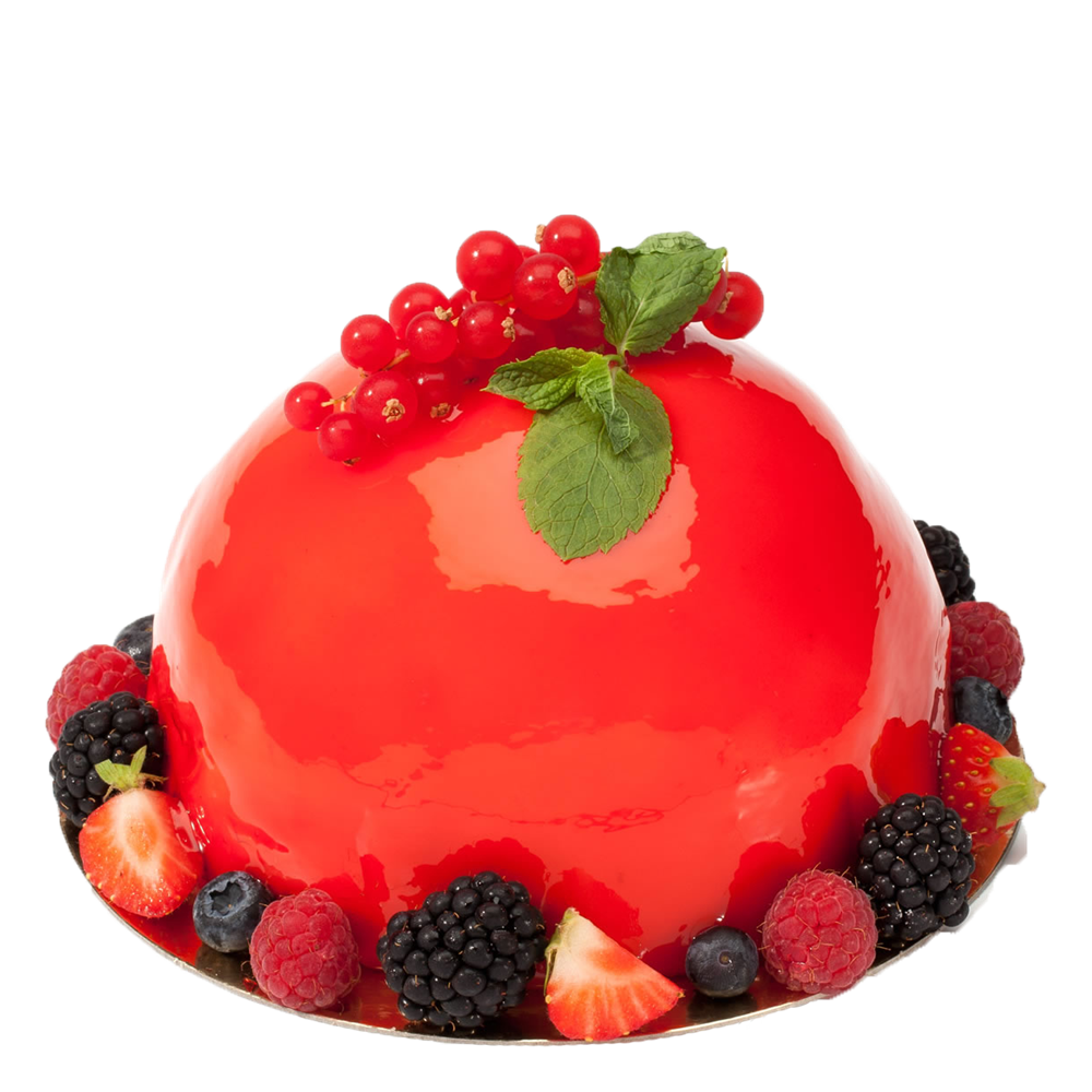 Rood fruit bombe – Wim Koelman