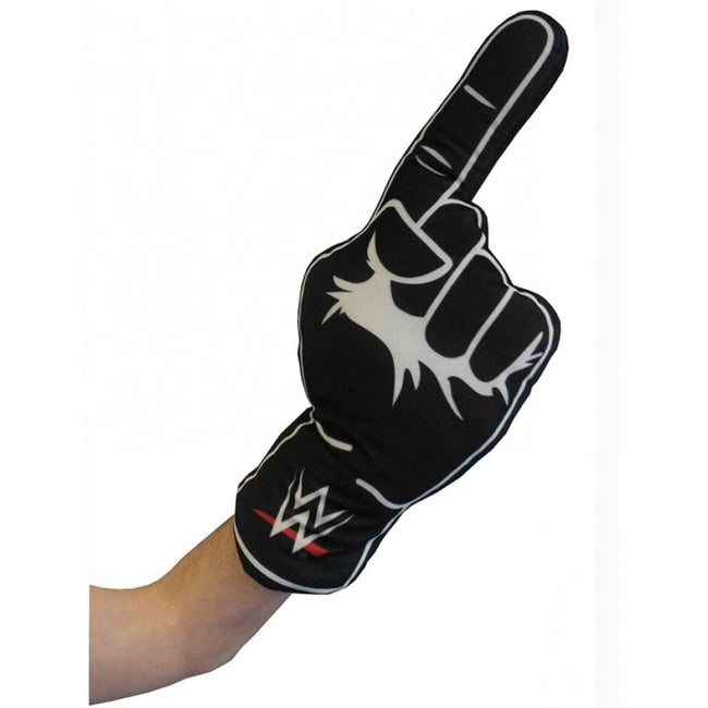 Black-White - Side - WWE Foam Finger Filled Cushion