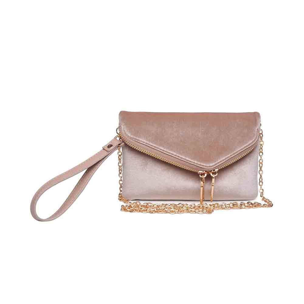 Lucy Velvet Wristlet Natural - Dainty Hooligan