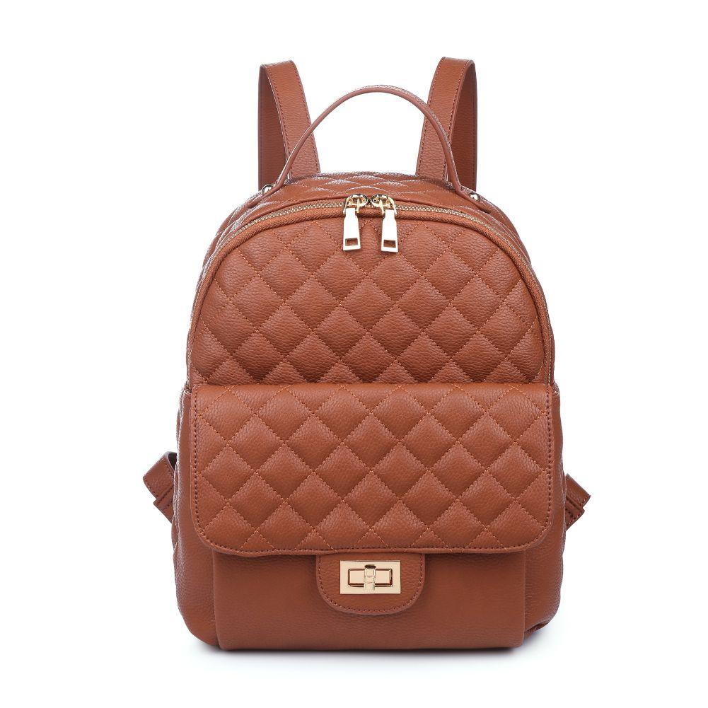 vegan leather small backpack