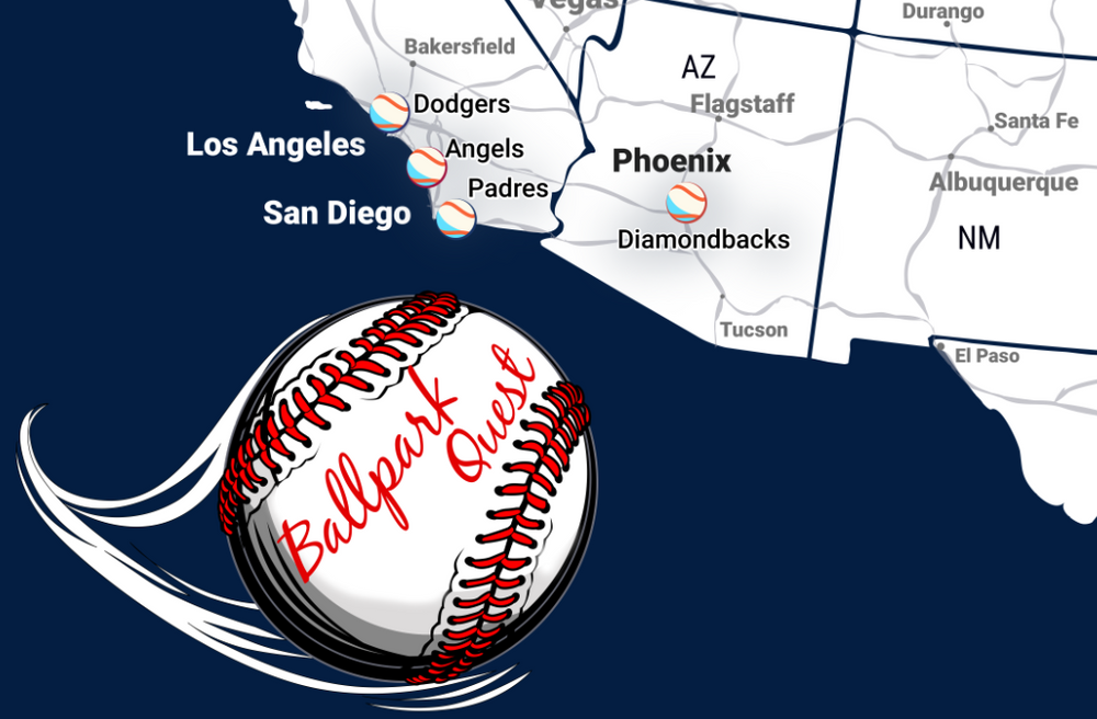 san diego travel baseball map