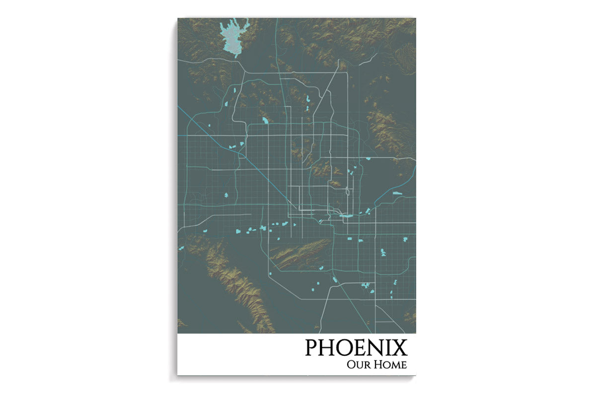 Poster Phoenix Map ?v=1604426793