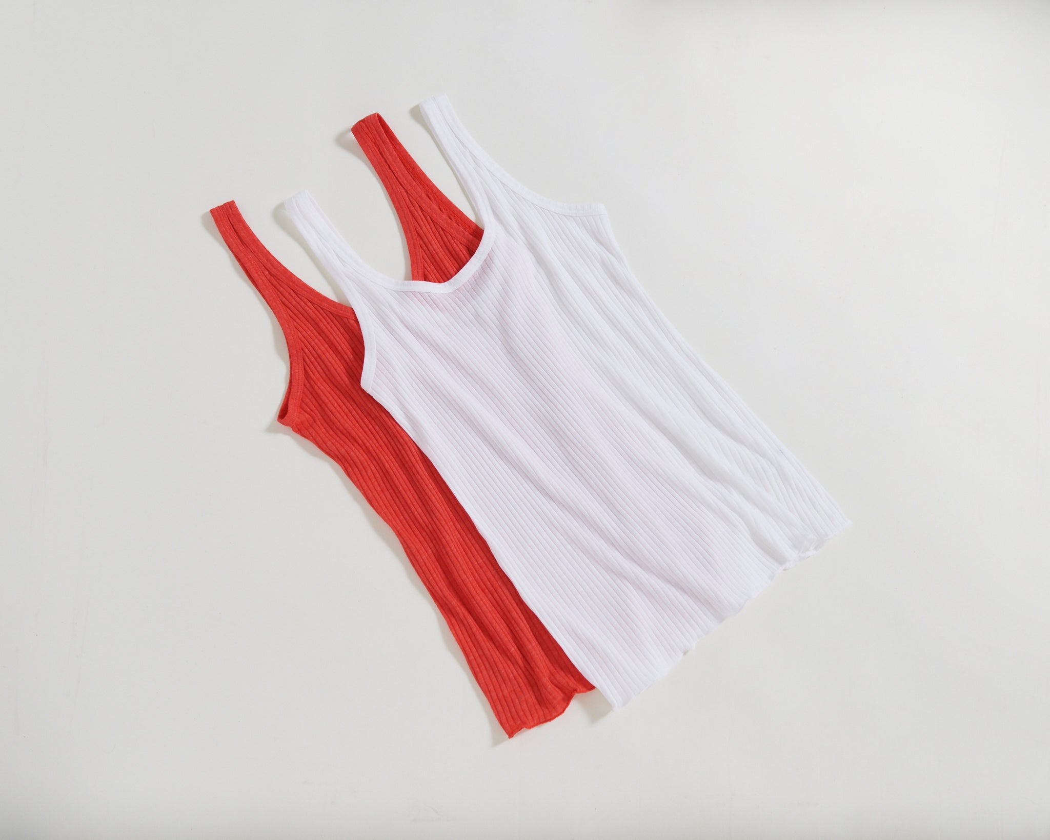 Lola Rib Tank - White