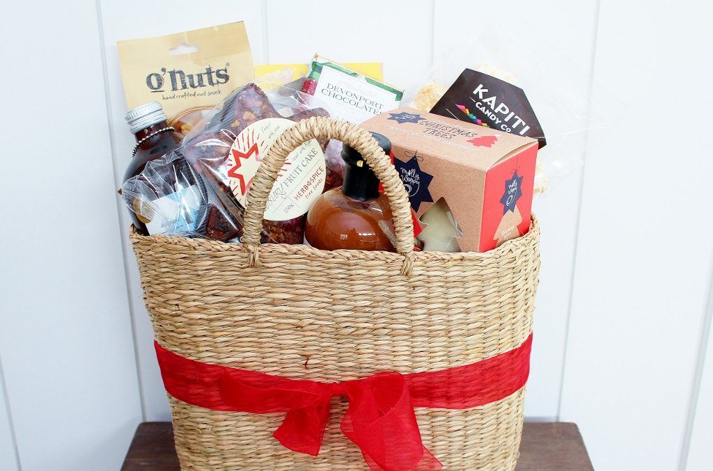 holiday gift basket for clients