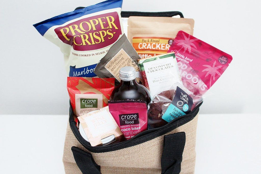 Gluten Free Gourmet Food Hamper in Picnic Cooler Bag