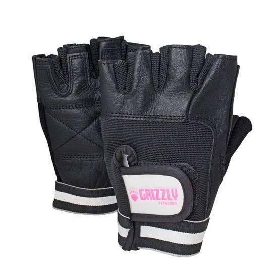 Grizzly Paw Premium Leather Padded Weight Training Gloves for