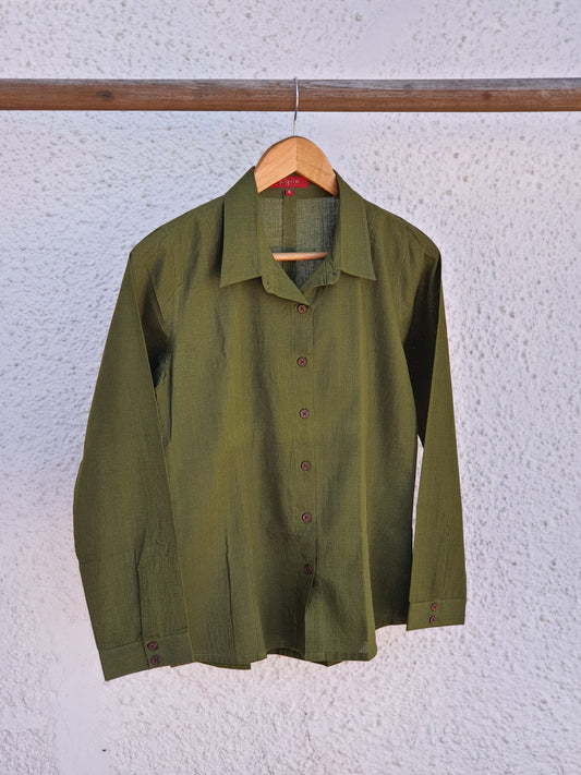 Citizen Shirt - Green Cotton