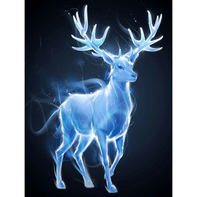 Glow In The Dark Deer - Diamond Painting Kit – Stiylo