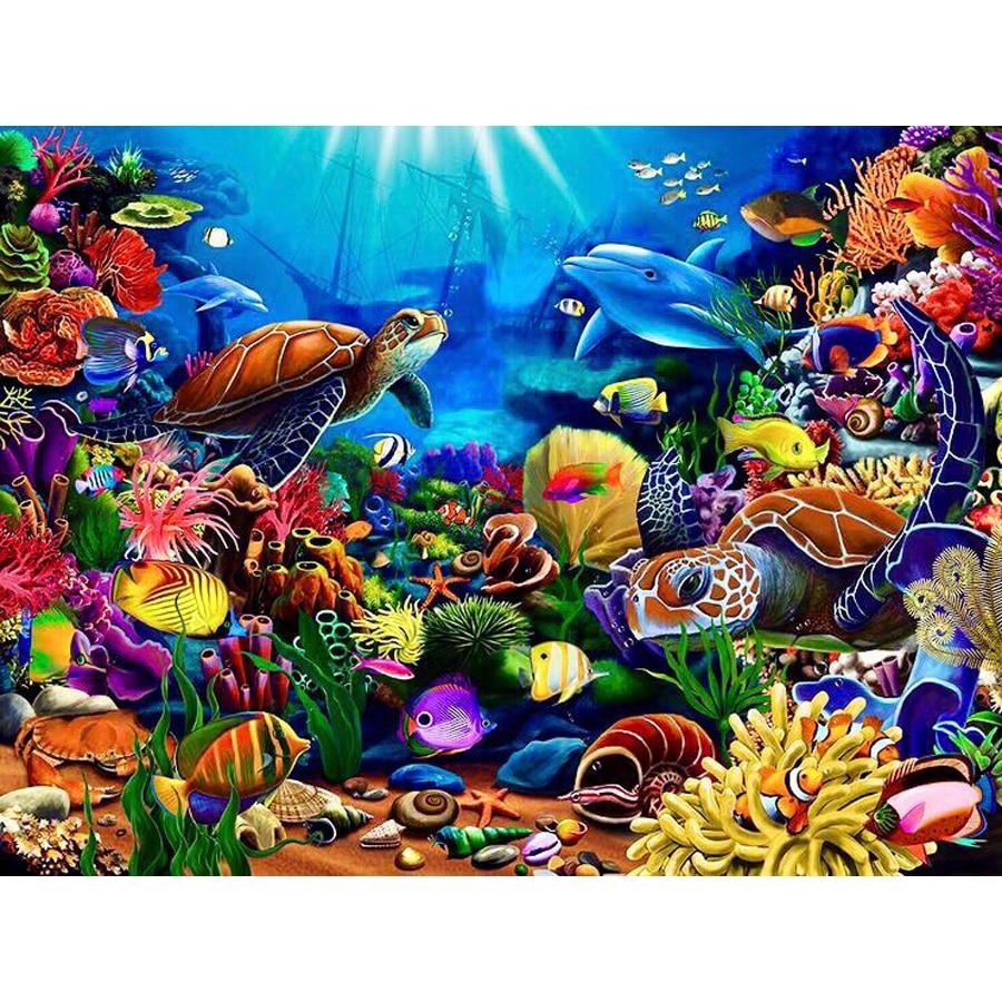 3D Shark - Diamond Painting Kit – Stiylo